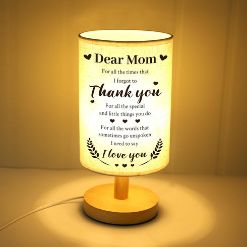 Mom Birthday Gifts - Gifts for Mom from Daughter, Mothers Day Birthday Christmas Gifts for Mom, Desk Lamp for Home Decoration...