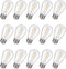 Shatterproof & Waterproof S14 String Light Bulbs-Equivalent to 10 W, S14 led Bulb fits for Commercial Outdoor Patio Garden Vintage Lights, E26 Bas...