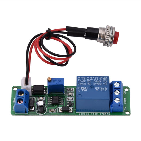Timer Relay Module, DC 12V Adjustable Timer Delay Turn Off Module Timing Relay Time Switch 1~10sec......
