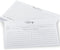 Outus 50 Pieces Bridal Recipe Cards Double Sided Kitchen Recipe Cards Sage Simple Wildflower Recipe Cards Notecards for Wedding, Bridal Shower, Fa...
