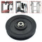 Universal Nylon Gym Cable Pulley Wheel 4.5 in/115MM Rotation 360 Degree Traction Bearing Pulley Wheel for Cable Machine Gym Equipment DIY Gym Pull...