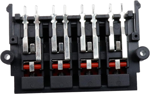 WP8-15 Spring Speaker Terminal Clip Push Release Connector Cable Terminals Strip Block 5Pcs...