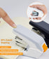 Deli Effortless Standard Desktop Stapler, One Finger Touch Stapling, Easy to Load Ergonomic Stapler, 25 Sheet Capacity, Includes 1000 Staples and ...