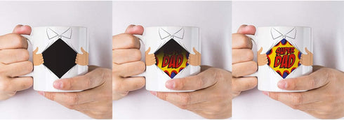Superdad Heat Reveal Mug...