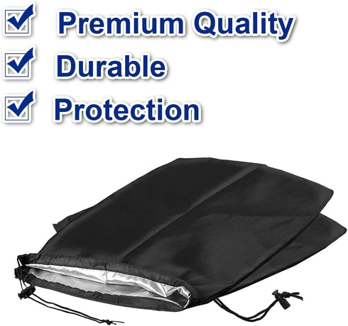 Car Side Mirror Snow Cover, 2Pack Waterproof Auto Exterior Rear View Protection, Windproof Mirror Guard Defense Ice Frost Sunlight, Car Winter Acc...