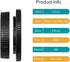 Camera Body Cap and Lens Rear Cap Cover Replacement Set for Samsung NX Mount Cameras and Lens,2 Sets...