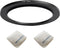 77mm Lens to 95mm Camera Lens Adapter 77mm to 95mm Step Up Ring Adapter Ring for All Brands of UV ND CPL, with Premium Lens Wiping Cloth 2 Pack (7...