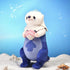 Fontaine Fontemer Themed Series Leisurely Otter Plushie Keychain...
