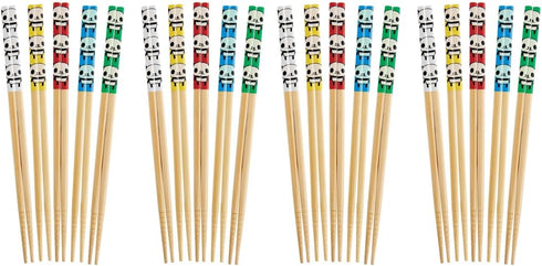 Helen’s Asian Kitchen Bamboo Chopsticks, Panda, 20-Pair...