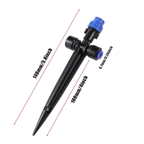 230FT Drip Irrigation System,Quick Connector Garden Watering System Automatic Sprinkler System Kit for Lawn...