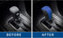 Compatible with DIY Genuine Leather Gear Shift Knob Cover Interior Accessories Protective Cover Decoration for Honda 10th Civic 2016 2017 2018 201...