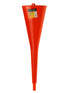 Round Kitchen Funnel for Bottles & Containers - Automotive Oil Funnel for Gas & Lubricants (12.0 Fluid Ounces, Red)...