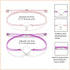 MANVEN First Day of School Bracelets for Mom and Daughter Back to school Gifts Mommy and Me Mother and Daughter Bracelets Matching Heart Wish Brac...