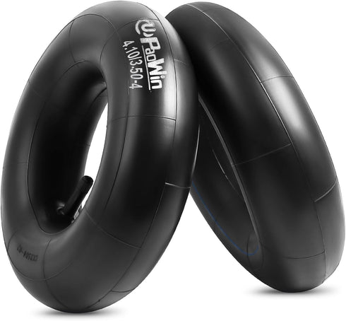 4.10/3.50-4 Replacement Inner Tubes with TR13 Straight Valve Stem Compatible with Wheelbarrows, Mowers, Hand Trucks and More 4.10-4 4.00-4 3.50-4 ...