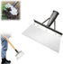 Multifunctional Cleaning Shovel, Square Garden Spade Shovel - Manganese Steel Flat Shovel Not Include Pole, 8-12" Heavy Duty Garden Tool for Diggi...