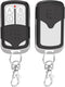 2 Pcs Universal Garage Door Opener Remote Keychain 4-Button Programmable Compatible with Liftmaster Chamberlain Craftsman Opener with Purple Yello...