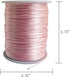 1.5mm Nylon Satin Cord Thread Beading String for Macrame Bracelets Chinese Knotting,Necklaces,Jewelry Making 109 Yards (Pink)...