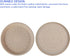 6 Pack Planter Saucers - Plastic Plant Tray Flowerpot Drip Trays Round Apply to Outdoor/Garden (5.6 Inch, Light Grey)...