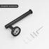Leyden Matte Black Toilet Paper Holder and Hand Towel Holder, 2 Pieces Bathroom Hardware Accessories Set, SUS304 Stainless Steel Sturdy Wall Mount...