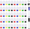 102Pcs Blank Game Board Markers and Game Card Stands with 2Pcs dice,Black and Blue Marker Pens for DIY Board Game Party Favor Home or Office...