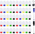 102Pcs Blank Game Board Markers and Game Card Stands with 2Pcs dice,Black and Blue Marker Pens for DIY Board Game Party Favor Home or Office...