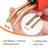 Mtsooning 1000 PCS Car Bumper Repair Pre Cut Wave Staples, Welding Rods Hot Staple Machine Plastic for Repair Auto Dashboards Lamp Holders Rings D...