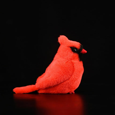 Simulation Cardinal Bird Plush Toy, 5.9inch Soft Cute Cardinal Bird Stuffed Animal for Kids Boys and Girls Gifts...