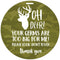 Camouflage Deer Stop No Touching Baby Car Seat Sign/Country Boy Stroller Tag/Camo Car Seat Accessory...