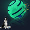 Wobble Giggle Ball for Dogs, Wiggle Glow Ball Dog Toy, Interactive Glow in The Dark Dog Toys for Small/Medium/Large Dogs, Fun Giggle Sounds When R...