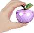 Crystal Apple Figurine Paperweight, Handmade Statue Ornament Home Decoration, Collectible Crystal Crafts, Come with Gift Box, Great Gift for Birth...