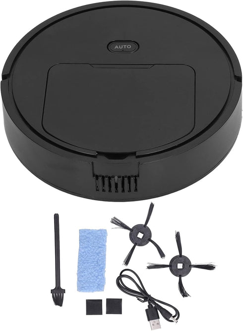 Haofy Sweeping Robot Mop Floor Sweep Floor Dust Absorption 3 in 1 USB Charging 40db Low Noise Household Smart Sweeper Robot USB Charging Robotic V...