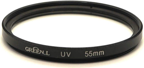 D3500 Lens Cap & UV Filter Digital Multi-Coated Slim Frame Glass for Nikon D3500 D3400 D5600 w/AF-P 18-55mm Lens, for Sony DSC-HX400 HX300...