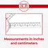Ever Ready First Aid Plastic 8” Goniometer 360 Degree ISOM – 2 Pack...
