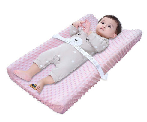 BlueSnail Ultra Soft Minky Dot Changing Pad Cover (Pink,one Size)...