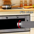 Miaowater 4 PCS Refrigerator Door Handle Covers Kitchen Appliance Decor Handles Anti-Skid Anti-Static Protector Fridge, Dishwasher Oven Keep Off Fingerprints,Food Stains (Grey)