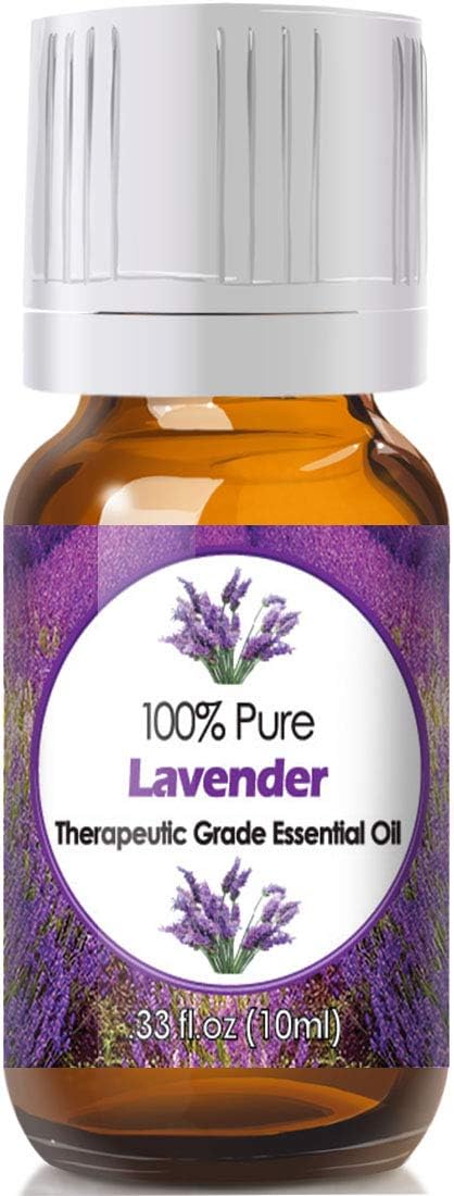 Diffuse Essential Oils 10ml - Lavender Essential Oil Pure 0.33 oz Lavender Oil for Skin, Hair...