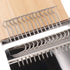 Tissting Mini Darning Loom 14 Hooks, Weaving Loom with Rubber Bands and Wooden Boards, Bracelet Making Kit String for Beginners Quickly Mending Je...