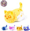 LCCOOUS® 61-PCS ? 11" Sun Cat Plush+ 60pcs Cat Stickers -Meemeows Cat Plush - Meemeows Cat Stuffed Animal Collection, Birthday Gift for Kids. (Sun...