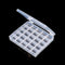 Sewing Machine Bobbins Box, Empty Bobbin Storage Organizer Hard Plastic Case Transparent 25 Slots Spools Class Container Sewing Craft Clear Box Th...