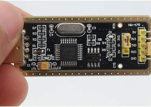 USB to TTL Serial Adapter, USB to Serial Converter for Development Projects - Featuring Genuine FTDI USB UART IC ¡®FT232BL¡¯ Chip Compatible with ...