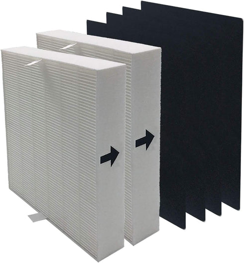 PUREBURG HPA100 Replacement True HEPA Filter Compatible with Honeywell HPA090 HPA094 HPA100 HPA104 HPA105 HPA106 Console Series Air Purifiers,Part...