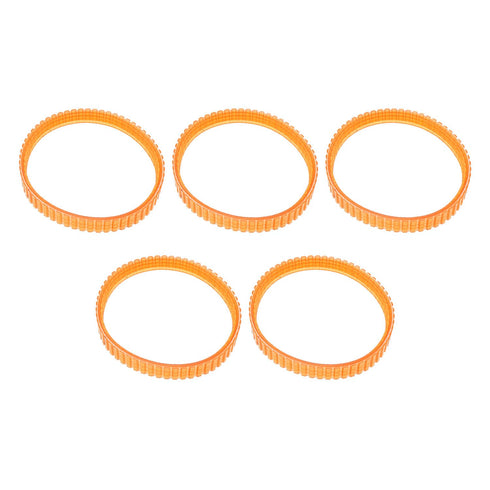 5pcs Planer Drive Belt for Makita 1900B BKP180 KP0080 KP0810 Power Tools Replacement Parts, Orange...