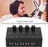 DAUERHAFT 4 Channel Stereo Headphone Amp,Ultra Low Noise Headphone Amplifier,Professional Multi Channel Mini Earphone Splitter Amp,for Sound Reinf...