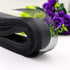 Teemico 50 Yards Stiff Polyester Horsehair Braid for Polyester Boning Sewing Wedding Dress Dance Formal Dress Accessories (Black, 2 inch)...