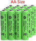 10 Packs 1.2V AA 900mAh Ni-MH Rechargable Batteries for Solar Lights, Garden Lights, Remotes, Mice...