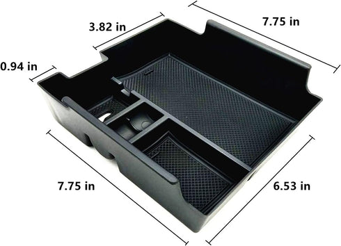 JOJOMARK Compatible with Ford Explorer 2012 2013 2014 2015 2016 2017 2018 2019 Center Console Tray Organizer, Armrest Secondary Storage Box...