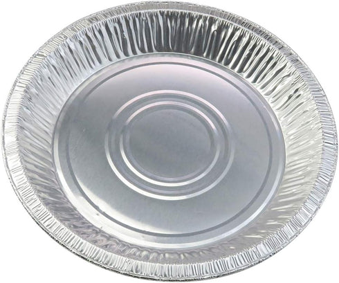 KitchenDance 10" Disposable Aluminum Foil Pie Pans - Pack of 12 | Strong & Sturdy Pie Tins for Bakers, Cooking, Kitchen, Cooks, Bakeries, Business...