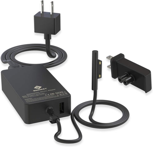 E EGOWAY Surface Pro Charger Power Adapter 44W Compatible with Surface Pro X Pro 7 Pro 6 Pro 5 Surface Laptop 3 2 1 Surface Book and Surface Go wi...