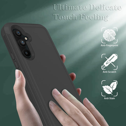 Qinmay for Galaxy A54 5G Case,Samsung Galaxy A54 5G Case with HD Screen Protector (2 Pack),Samsung A54 5G Case Durable Shockproof 3-Layer Heavy Du...