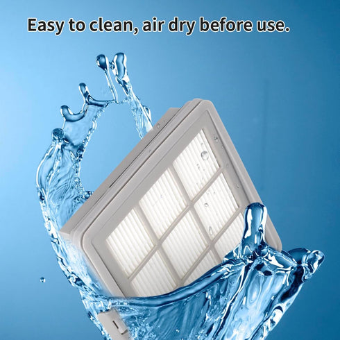 WuYan 2pcs Replacement Filter Compatible with Bissell Hard Floor Expert Canister Vacuum Series 1154, 1154w, 1161 Vacuum cleaner accessories...